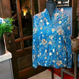 Vintage Andrew St John II button down blouse size 40